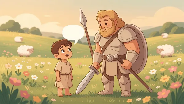 Ilustración de 1 Samuel 17:45