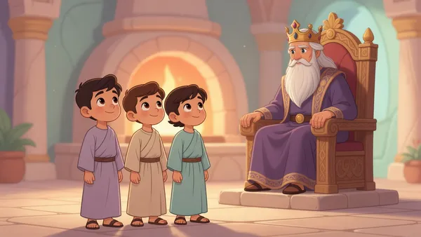Ilustración de Daniel 3:17