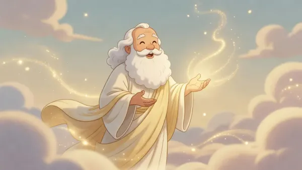 Ilustración de Génesis 1:3