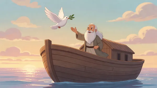 Ilustración de Génesis 8:11