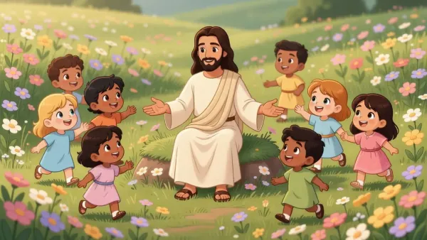 Ilustración de Marcos 10:14