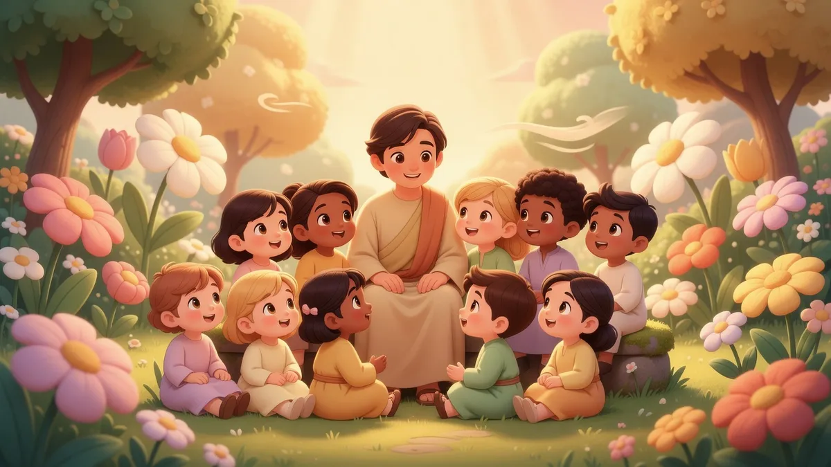 Ilustración infantil del versículo Proverbios 1:7