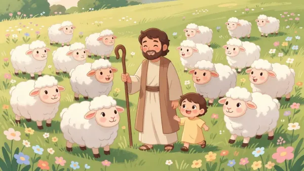 Ilustración de Salmos 23:1